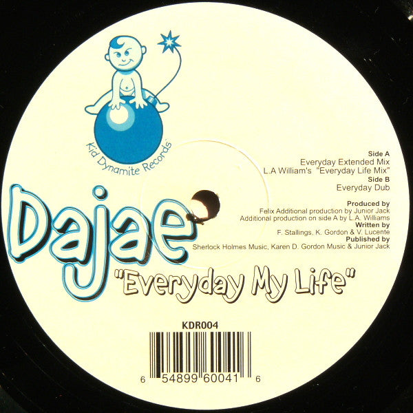 Dajaé : Everyday My Life (12")