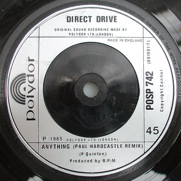 Direct Drive (3) : A.B.C. (Falling In Love's Not Easy) (7", Single, Sil)