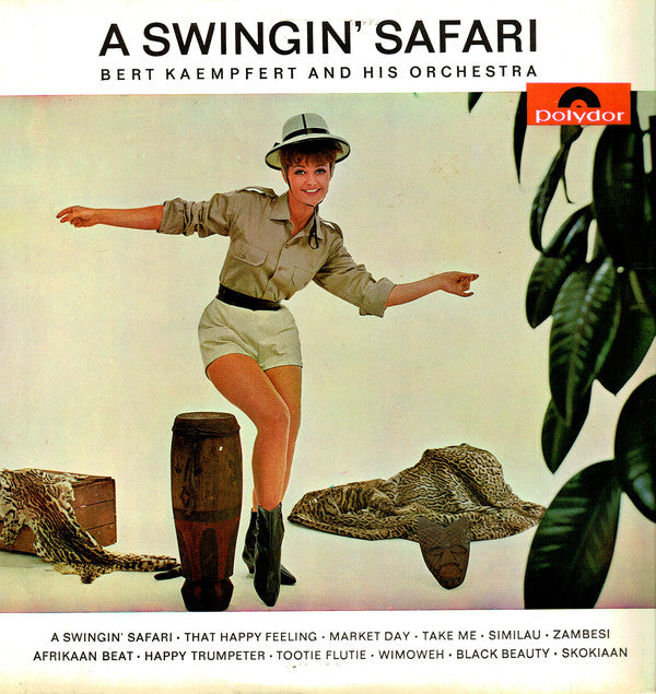 Bert Kaempfert And His Orchestra* : A Swingin' Safari (LP, Album, Mono, RE)