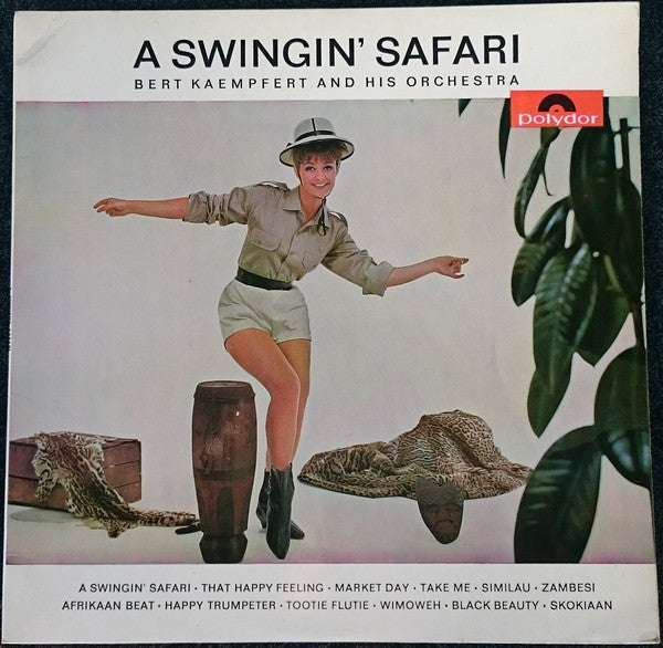 Bert Kaempfert And His Orchestra* : A Swingin' Safari (LP, Album, Mono, RE)