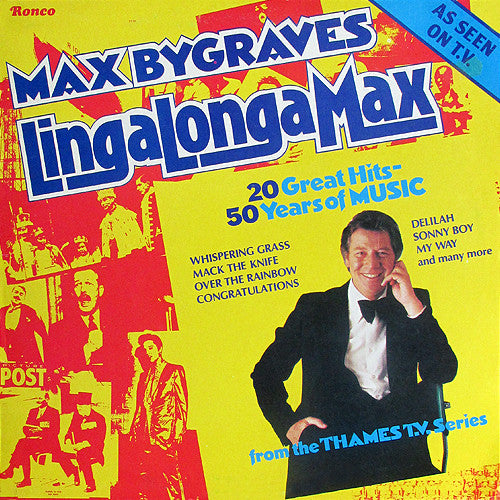 Max Bygraves : LingaLongaMax (LP, Comp)