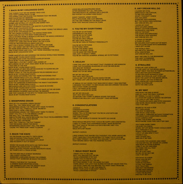 Max Bygraves : LingaLongaMax (LP, Comp)