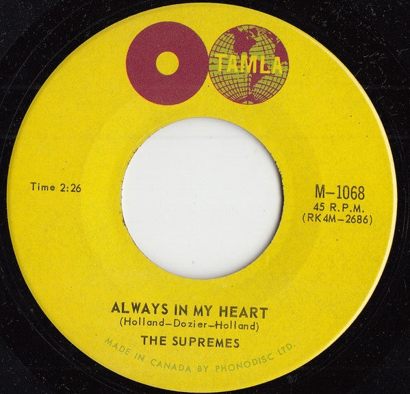 The Supremes : Come See About Me  (7", Single)