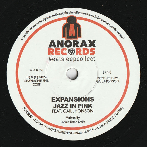 Jazz In Pink Feat. Gail Johnson : Expansions (7", Single)