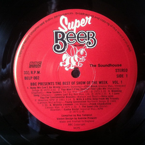 Various : BBC Presents The Best Of... Show Of The Week Vol. 1 (LP, Comp)