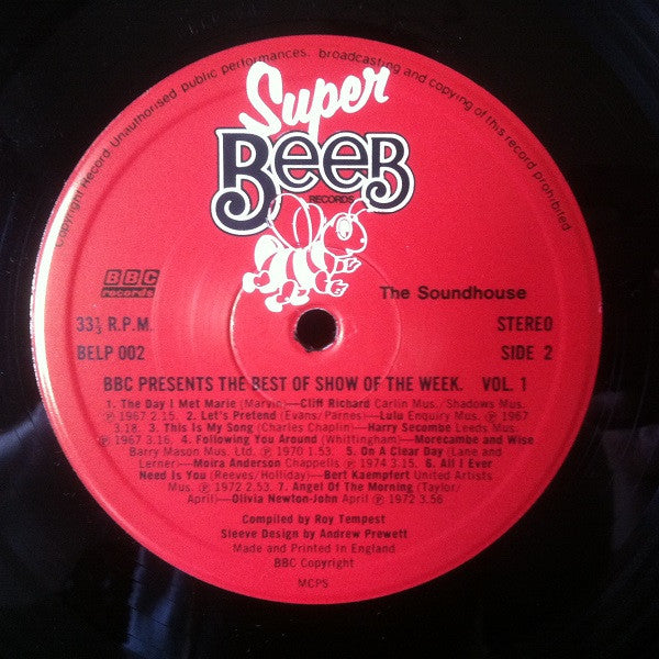 Various : BBC Presents The Best Of... Show Of The Week Vol. 1 (LP, Comp)