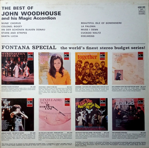 John Woodhouse : The Best Of (LP, Comp)