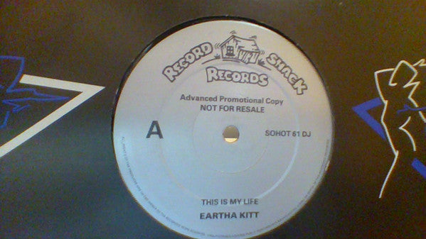 Eartha Kitt : This Is My Life (12", Promo, Gen)