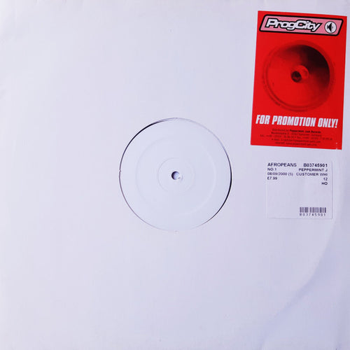 Afropeans : No. 1 (12", Promo, W/Lbl)