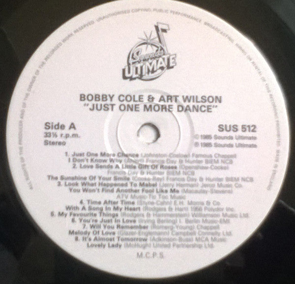 Bobby Cole (2) : Just One More Dance (LP)