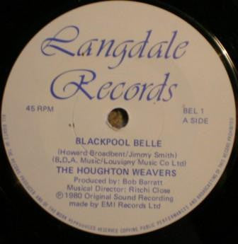 The Houghton Weavers : Blackpool Belle (7", Single)