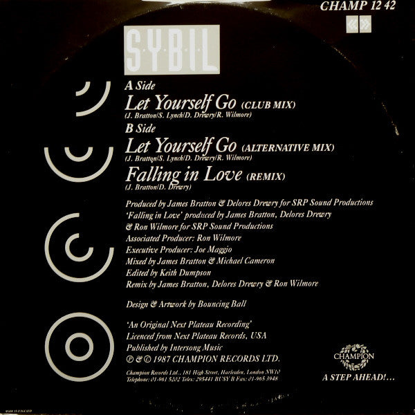 Sybil : Let Yourself Go (12", Pic)