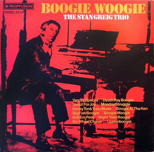 The Stan Greig Trio : Boogie Woogie (LP)