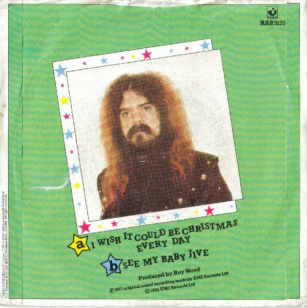 Wizzard (2) : I Wish It Could Be Christmas Every Day (7", Single, RE, RP, Bla)