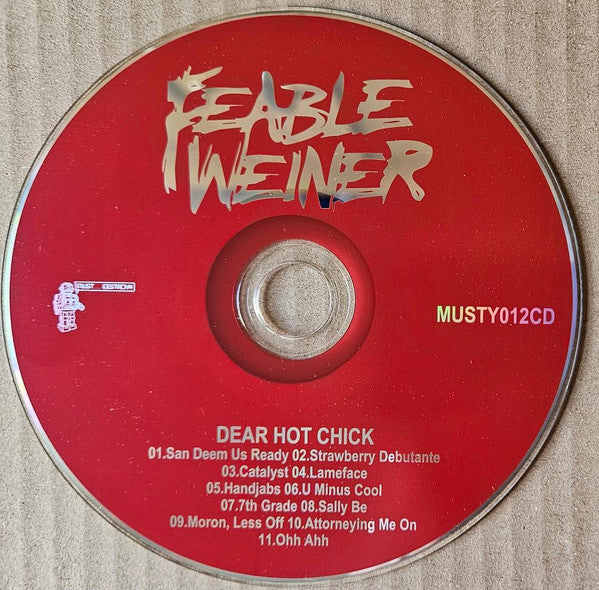 Feable Weiner : Dear Hot Chick (CD, Album)