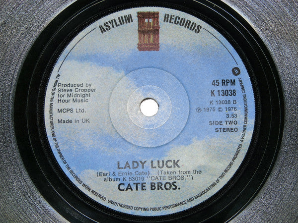 Cate Bros.* : Can't Change My Heart (7")