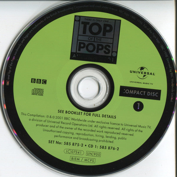 Various : Top Of The Pops - Autumn 2001 (2xCD, Comp)