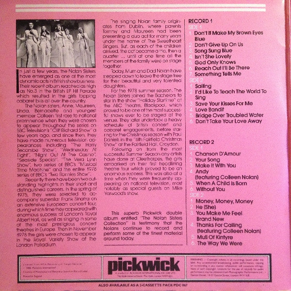 The Nolans : The Nolan Sisters Collection (2xLP, Comp)
