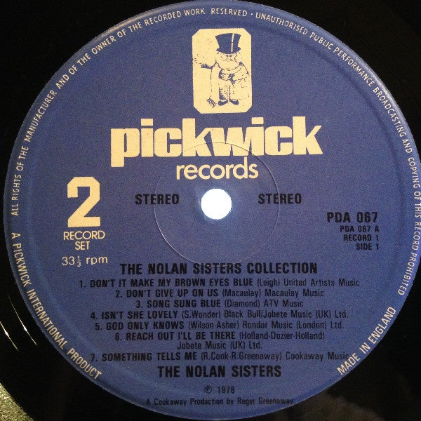 The Nolans : The Nolan Sisters Collection (2xLP, Comp)