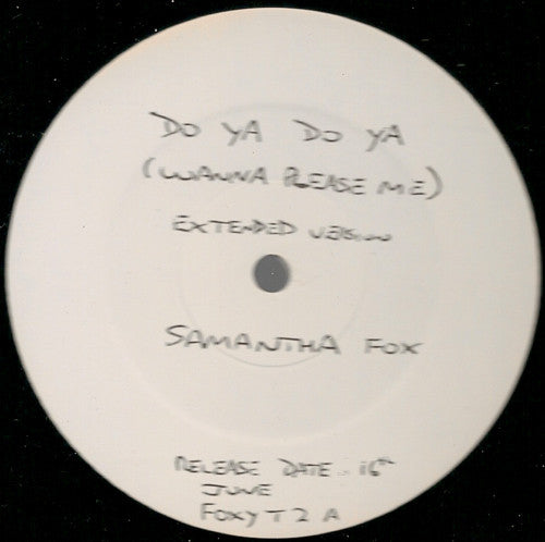 Samantha Fox : Do Ya Do Ya (Wanna Please Me) (12", W/Lbl)