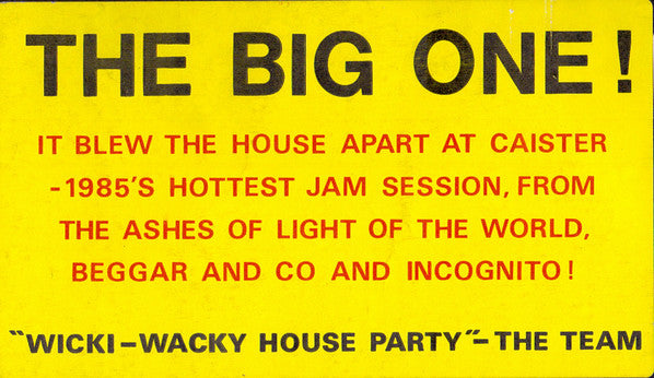 The Team : Wicki Wacky House Party (12")