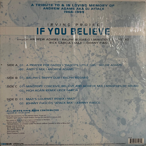 Irving Project : If You Believe (2x12")
