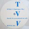 Transvision Vamp : B With U (12", Promo, Whi)