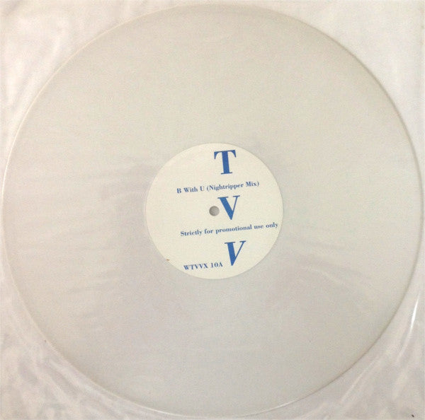 Transvision Vamp : B With U (12", Promo, Whi)