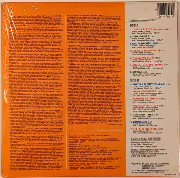 Yank Lawson : That's A Plenty (LP, Album, Comp, Mono, RE, RM)