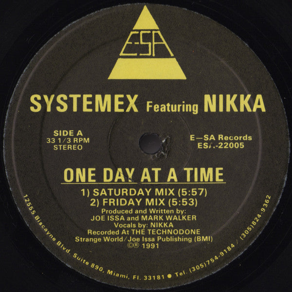 Systemex Featuring Nikka : One Day At A Time (12")