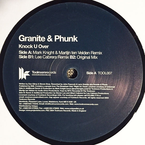 Granite & Phunk : Knock U Over (12")