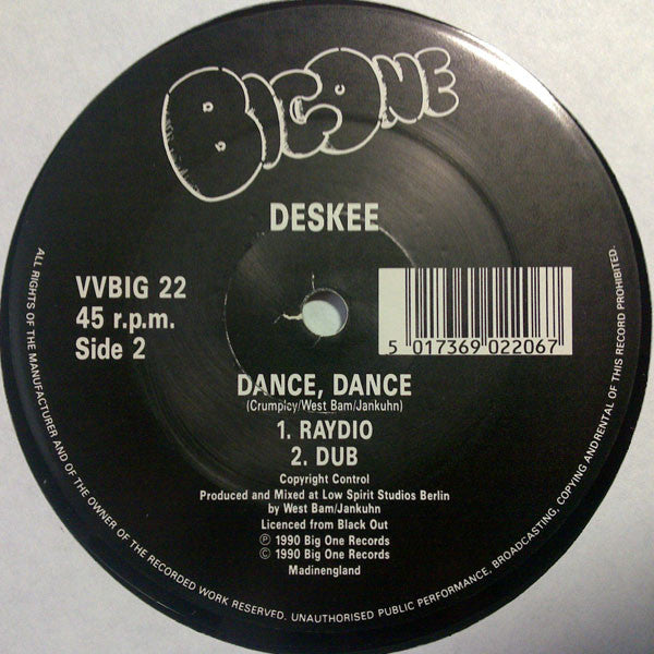 Deskee : Dance, Dance (12")