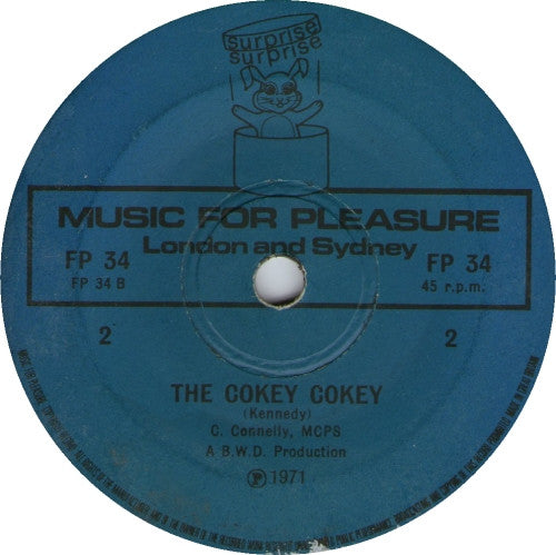 Unknown Artist : Simon Says And The Hokey Cokey (7", (Bl)