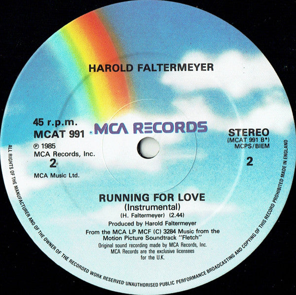 Harold Faltermeyer : Fletch Theme (M&M Mix) (12")