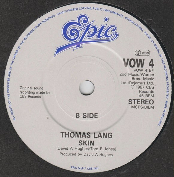 Thomas Lang : The Happy Man (7", Single)