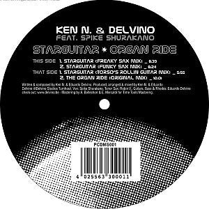 Ken N & Delvino : Starguitar / Organ Ride (12")