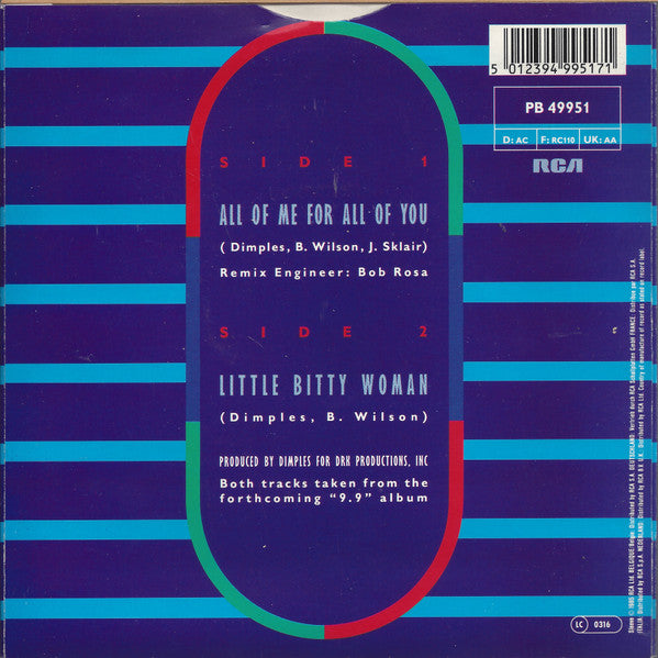 9.9 : All Of Me For All Of You (7")