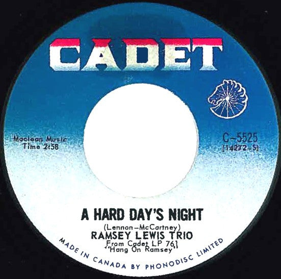The Ramsey Lewis Trio : A Hard Day's Night / All My Love Belongs To You (7", Single)