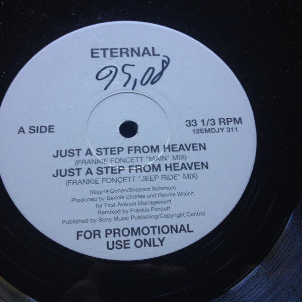 Eternal (2) : Just A Step From Heaven (12", Maxi, Promo)
