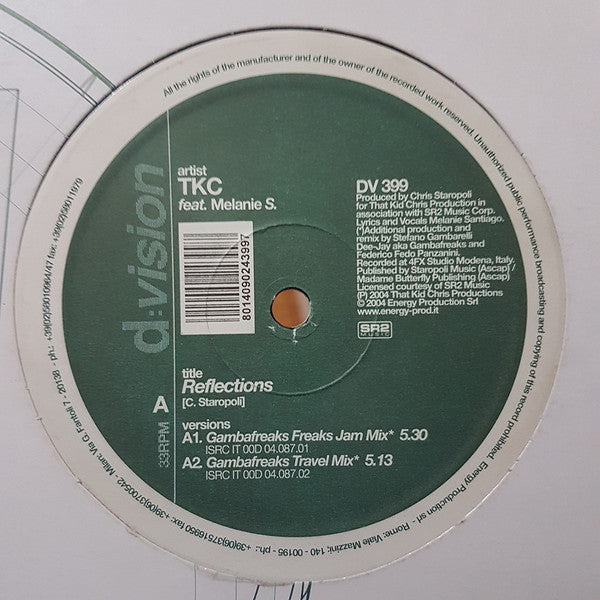 That Kid Chris Feat. Melanie Santiago : Reflections (Remixes) (12")