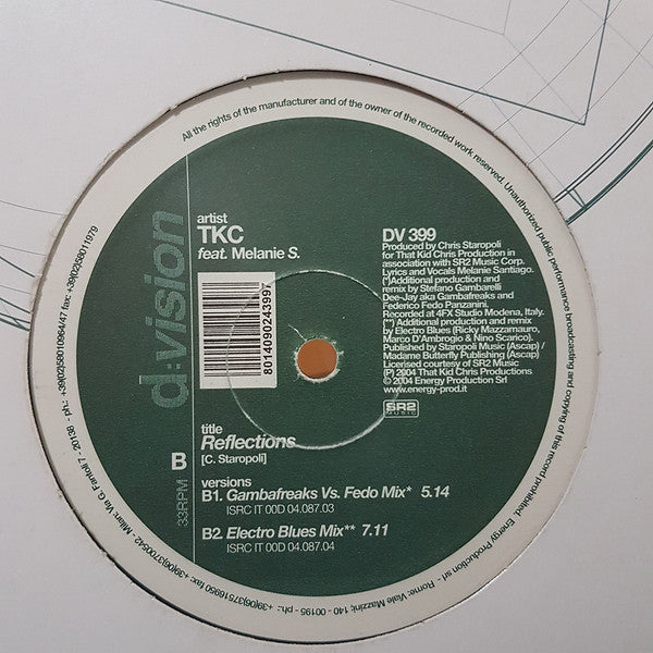 That Kid Chris Feat. Melanie Santiago : Reflections (Remixes) (12")