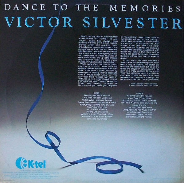 Victor Silvester : Dance To The Memories (LP, Album, Ltd)