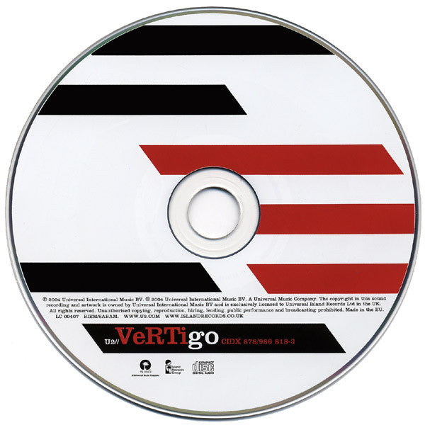 U2 : Vertigo (CD, Single, CD2)