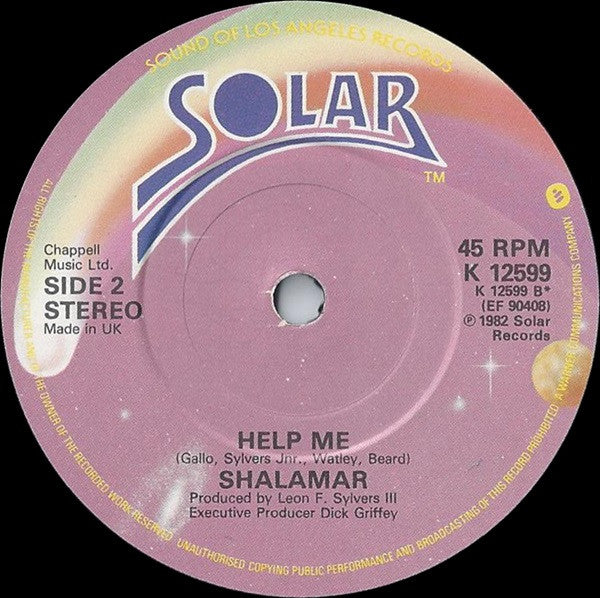 Shalamar : I Can Make You Feel Good (7", No )