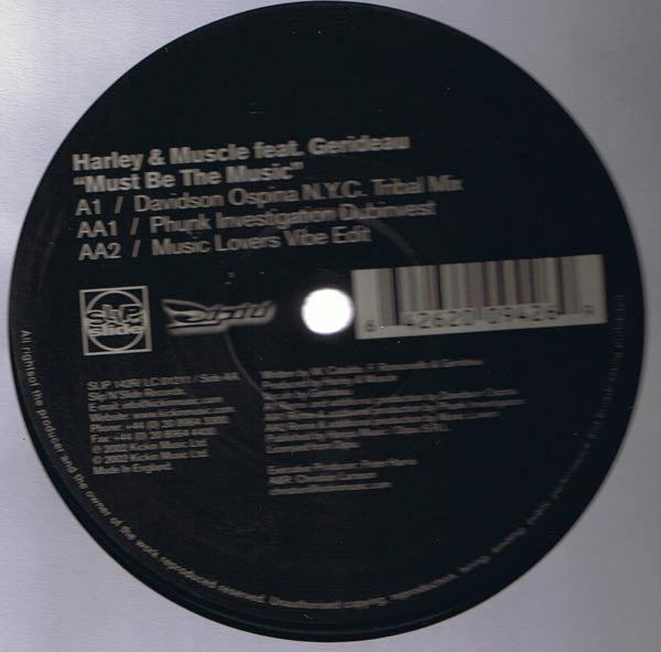 Harley & Muscle : Must Be The Music (12")