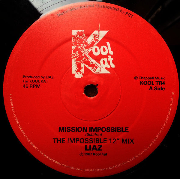 Liaz : Mission Impossible - The Remix (12")