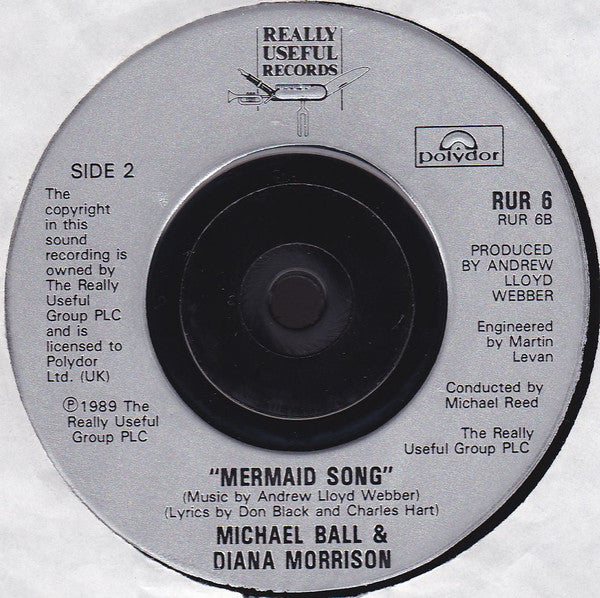 Michael Ball And Diana Morrison, Andrew Lloyd Webber : The First Man You Remember (7", Single)