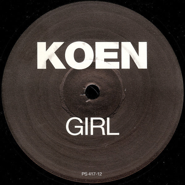 Koen Groeneveld : Girl / Do' (12")
