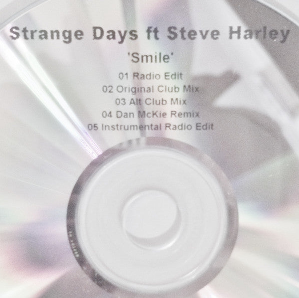 Strange Days (5) Ft Steve Harley : Smile (CDr, Single, Promo)