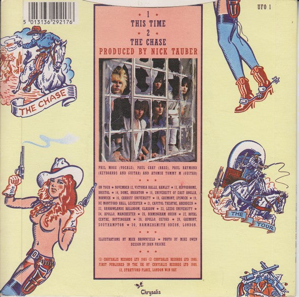 UFO (5) : This Time (7", Single)